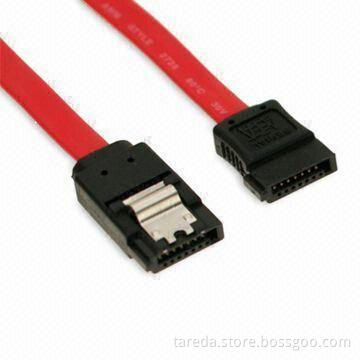 SATA Cable, Flexible, UL, CE, CB and RoHS Approved